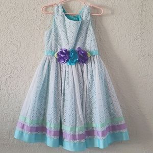 Cute blue and white dress